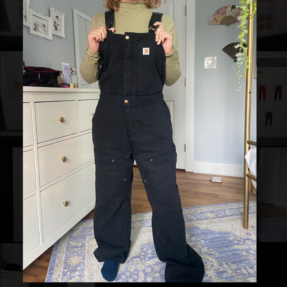 Brand new Carhartt overalls with tags. Size M